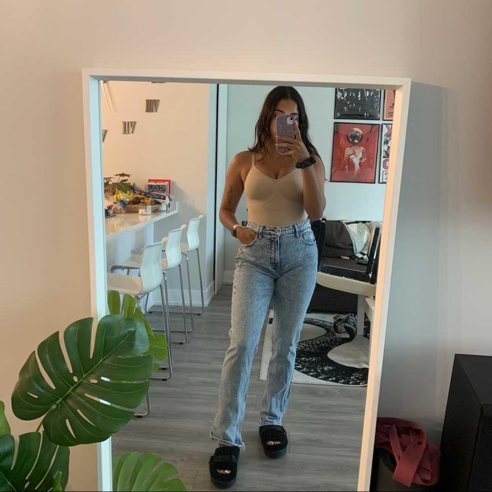 Abercrombie & Fitch High Rise Light Blue Jeans